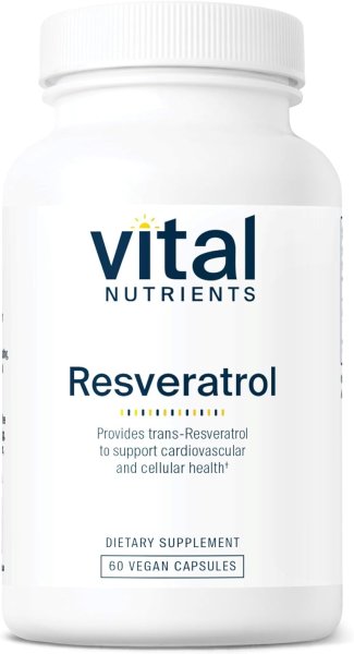 画像1: Vital Nutrients Resveratrolレスベラトール 500mg  (1)