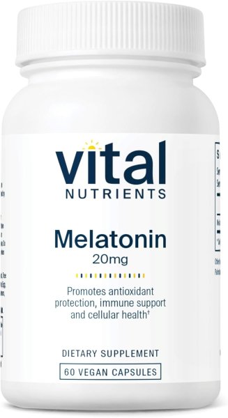 画像1: Vital Nutrients Melatonin 20mg メラトニン　60 capsules (1)