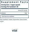 画像2: Vital Nutrients Melatonin メラトニン3mg 60 カプセル (2)